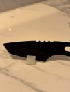 Sort carbonstål kniv høy design thumbnail